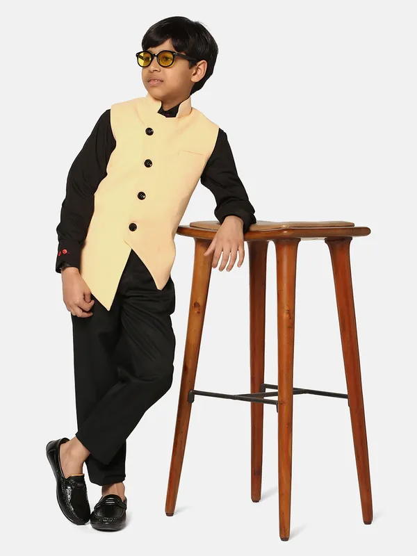 Boys_Orange_Suede_Nehru_Jacket_Orange