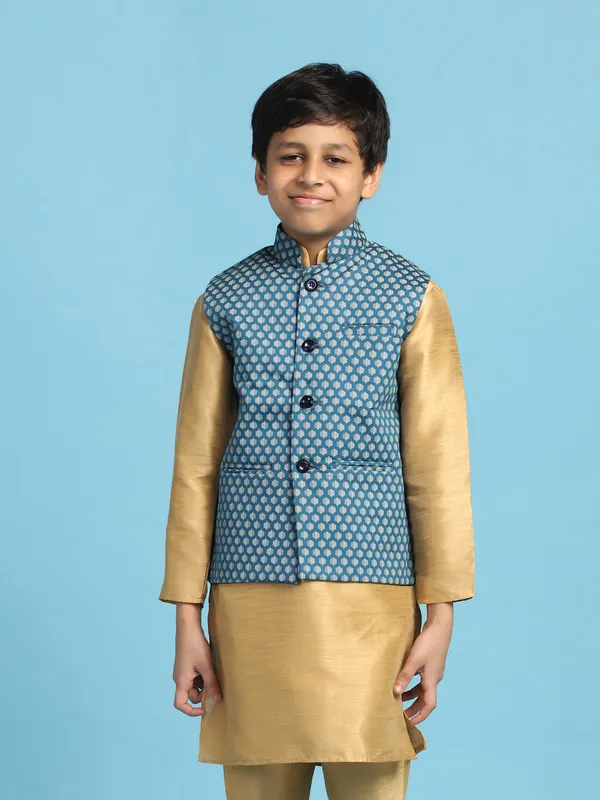 Boys_Blue_Printed_Nehru_Jacket_Blue