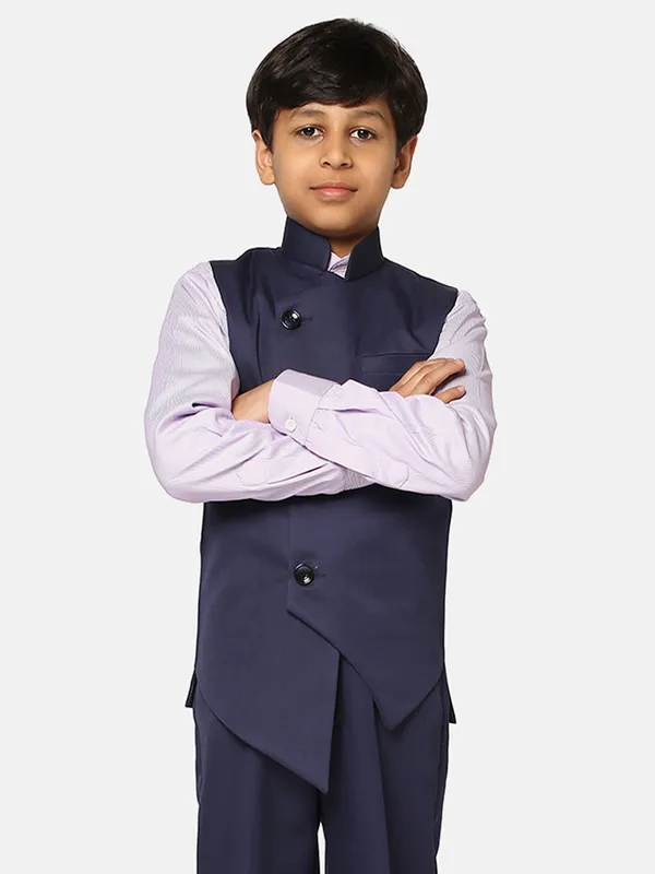 Kids_Blue_Nehru_Jacket_Blue