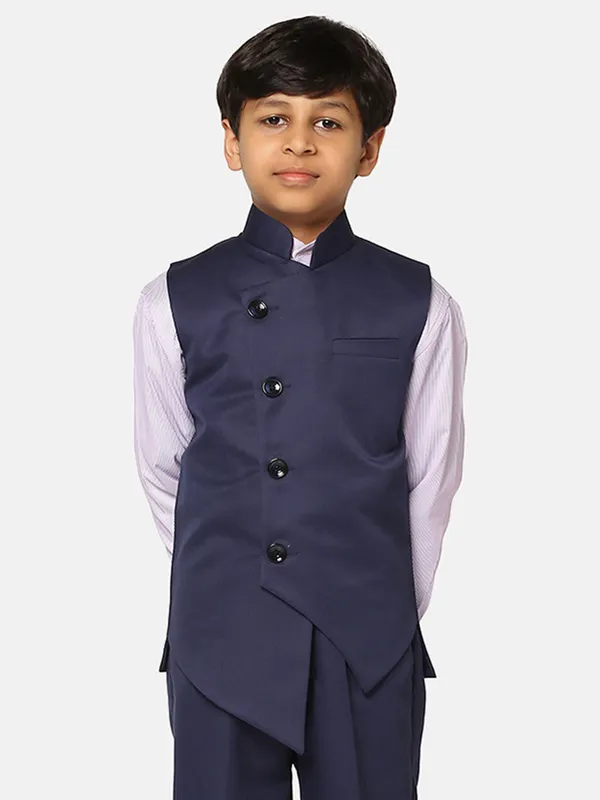 Kids_Blue_Nehru_Jacket_Blue