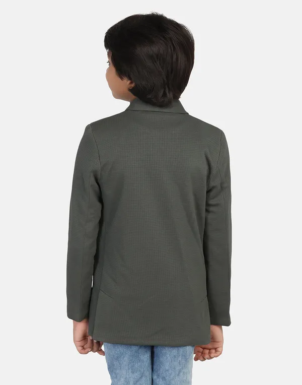 Kids_Green_Textured_Blazer_Green