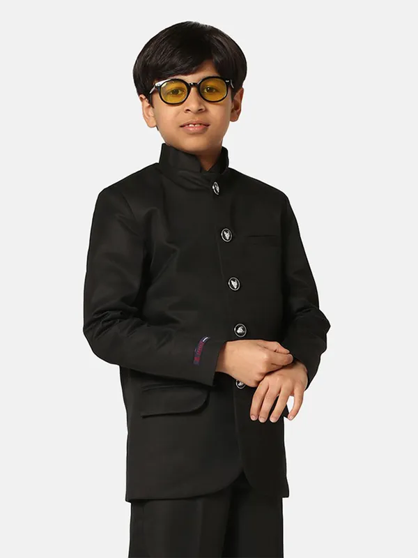 Kids_Black_Bandgala_Blazer_Black