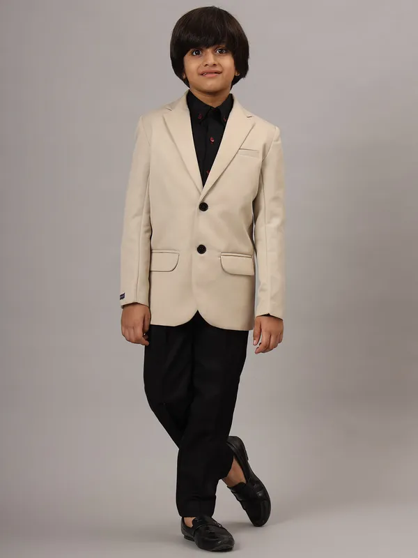 Kids_Blazer_Suit_Set_Beige