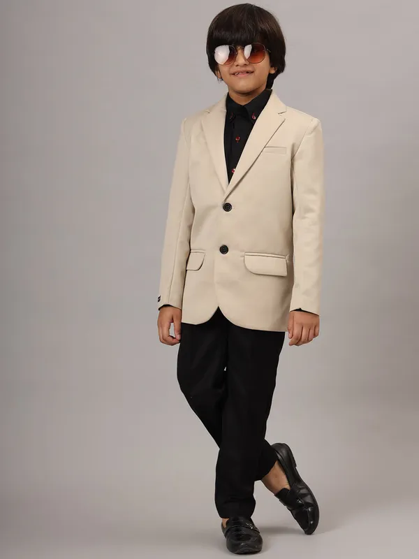 Boys_Solid_Beige_Blazer_Beige