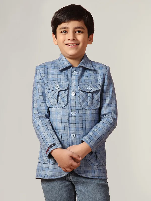 Blue_Tweed_Checkecd_Jacket_Blue