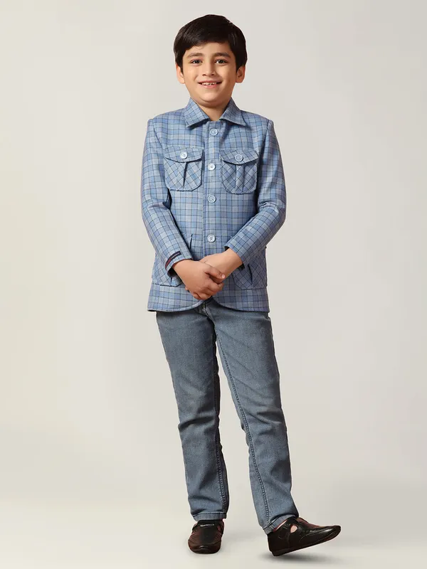 Blue_Tweed_Checkecd_Jacket_Blue