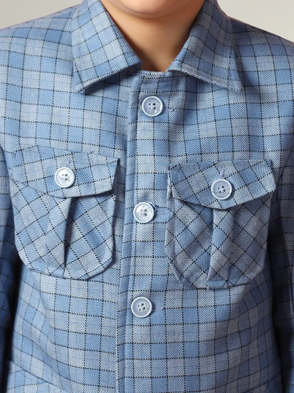Blue_Tweed_Checkecd_Jacket_Blue