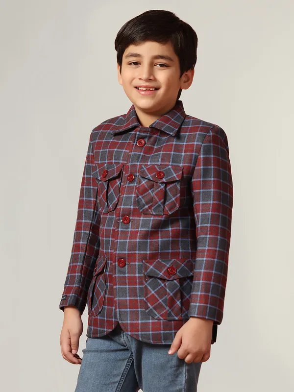 Purple_Tweed_Checked_Jacket_Purple