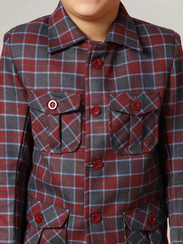 Purple_Tweed_Checked_Jacket_Purple