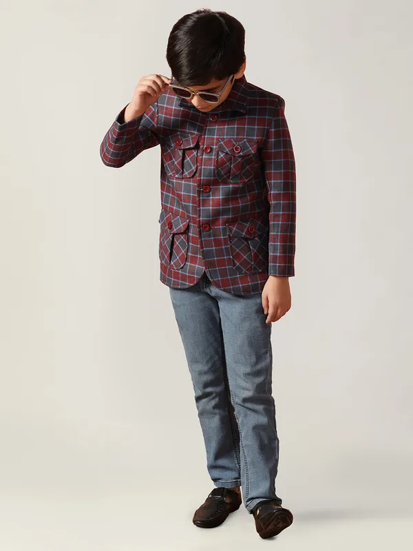 Purple_Tweed_Checked_Jacket_Purple