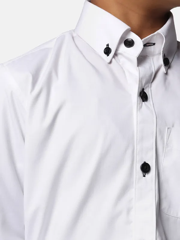 Kids_White_Solid_Shirt_White