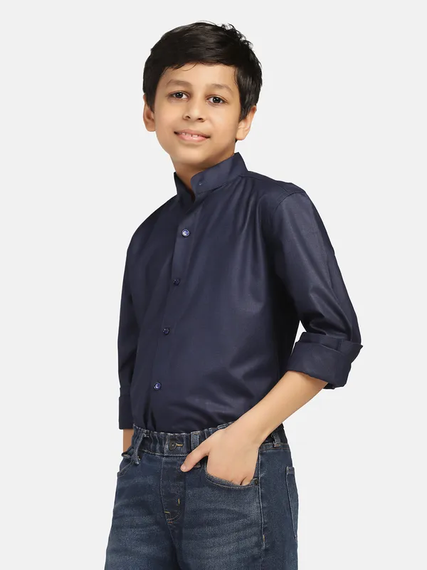 Boys_Navy_Blue_Shirt_Blue