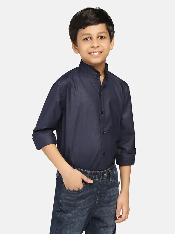 Boys_Navy_Blue_Shirt_Blue