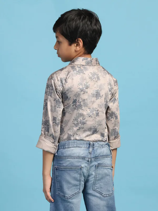 Boys_Grey_Printed_Shirt_Grey