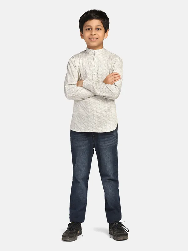 Boys_Green_Kurta_Shirt_Green