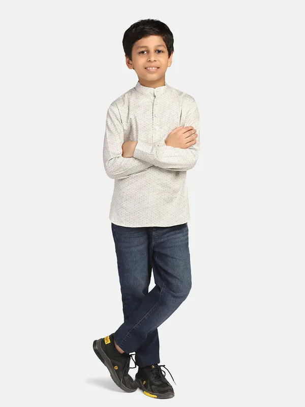 Boys_Green_Kurta_Shirt_Green