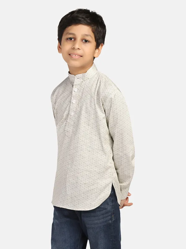 Boys_Green_Kurta_Shirt_Green