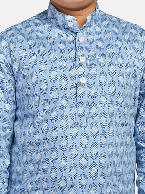 Blue_Boys_Kurta_Shirt_Blue