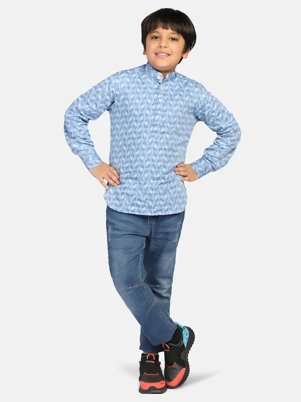 Blue_Boys_Kurta_Shirt_Blue