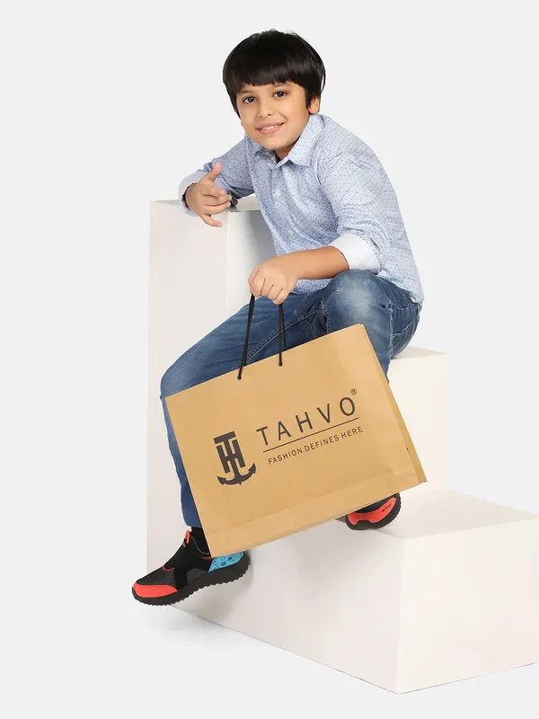 Boys_Blue_Printed_Shirt_Blue