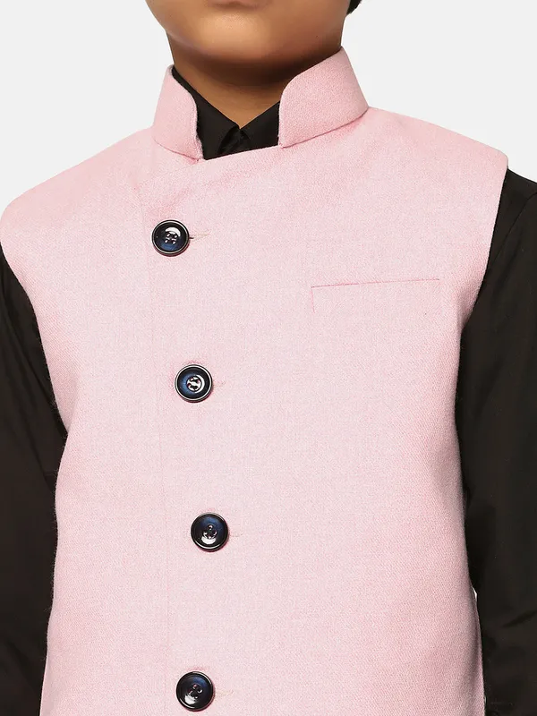 Boys_Pink_3_Piece_Waistcoat_Set_Pink