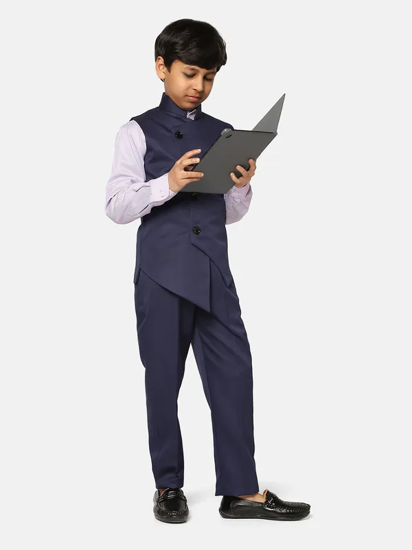 Boys_Navy_Blue_3_Piece_Waistcoat_Set_Blue