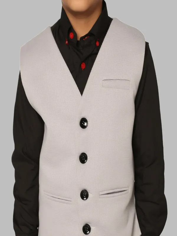 Boys_Grey_3_Piece_Waistcoat_Set_Grey