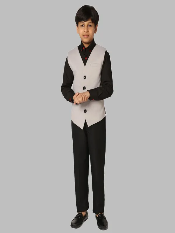Boys_Grey_3_Piece_Waistcoat_Set_Grey