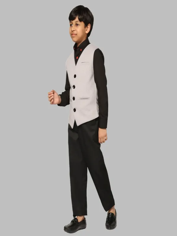 Boys_Grey_3_Piece_Waistcoat_Set_Grey