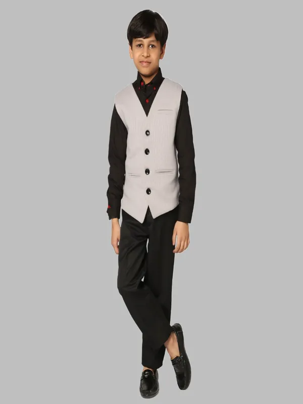 Boys_Grey_3_Piece_Waistcoat_Set_Grey