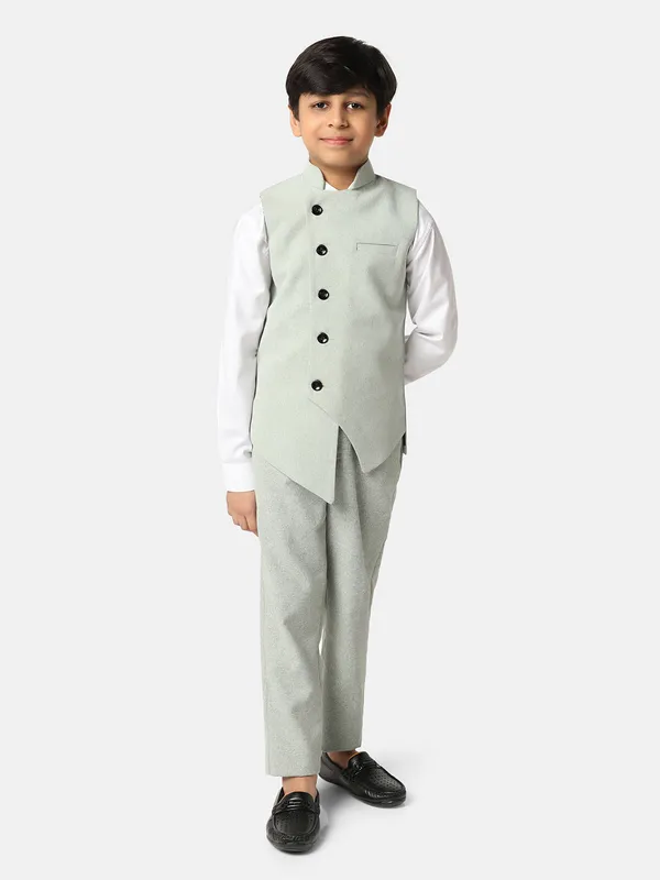 Boys_Green_3_Piece_Waistcoat_Set_Green