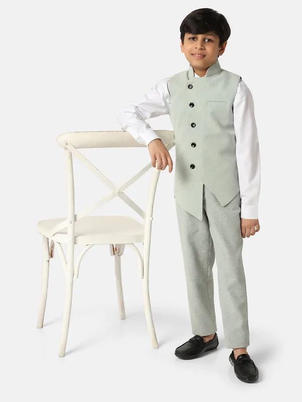 Boys_Green_3_Piece_Waistcoat_Set_Green