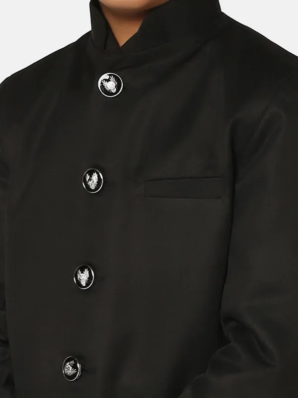 Kids_Black_Bandgala_Suit_Black