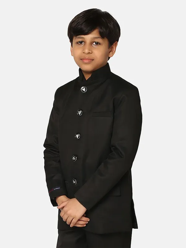 Kids_Black_Bandgala_Suit_Black