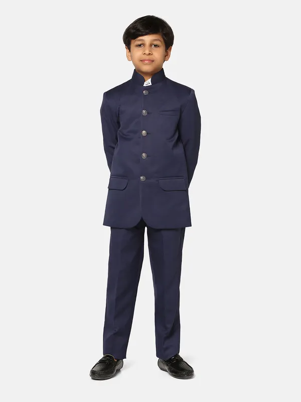 Kids_Blue_Bandgala_Suit_Blue