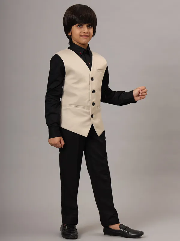 Kids_Beige_3_Piece_Waistcoat_Shirt_And_Trousers_Set_Beige
