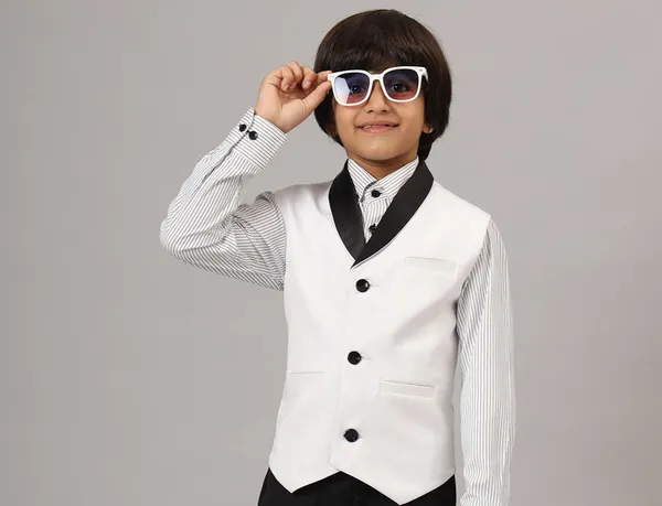 Kids_White_3_Piece_Waistcoat_Shirt_And_Trousers_Set_White
