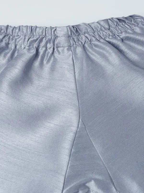 Boys_Grey_Dupion_Silk_Straight_Kurta_With_Trousers