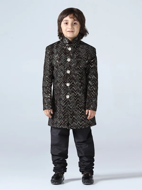 Boy_Embellished_Slim_Fit_Sherwani_Set