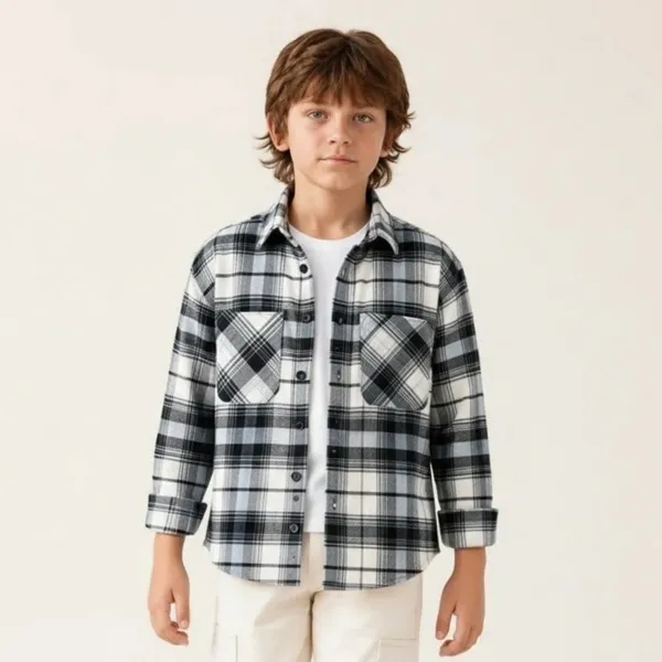Black_White_Checked_Casual_Shirt_for_Boys