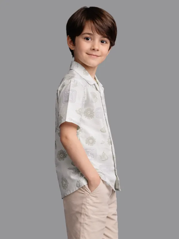 Boys_Cream_Printed_Shirt