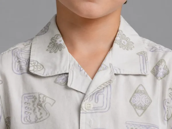 Boys_Cream_Printed_Shirt