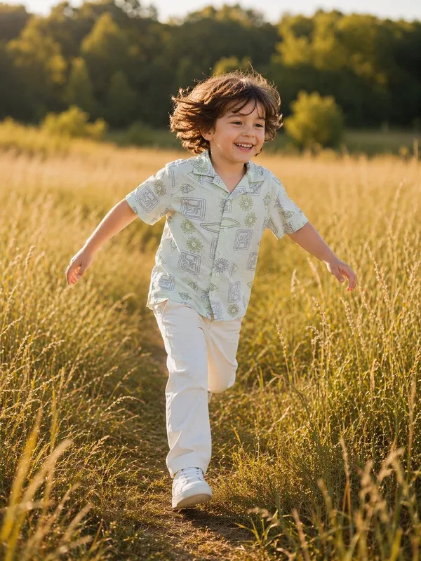 Green_Boys_Casual_Shirt