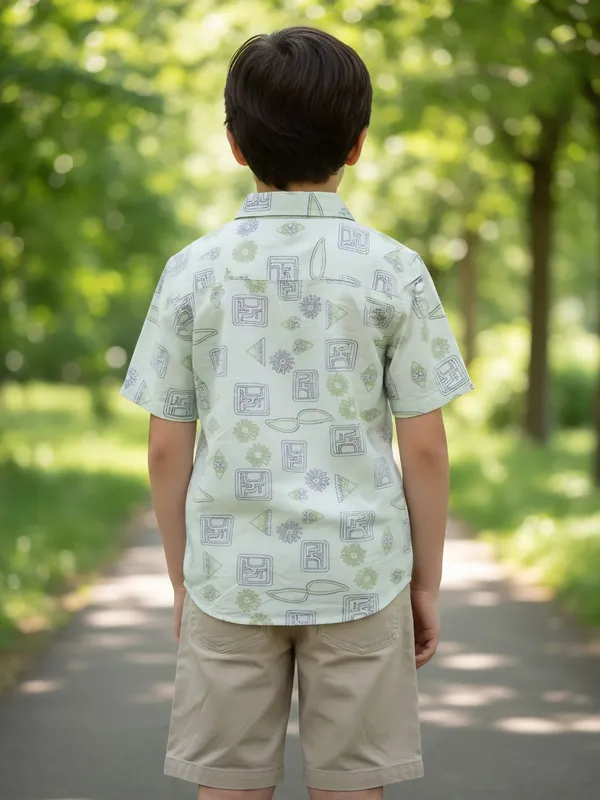 Green_Boys_Casual_Shirt