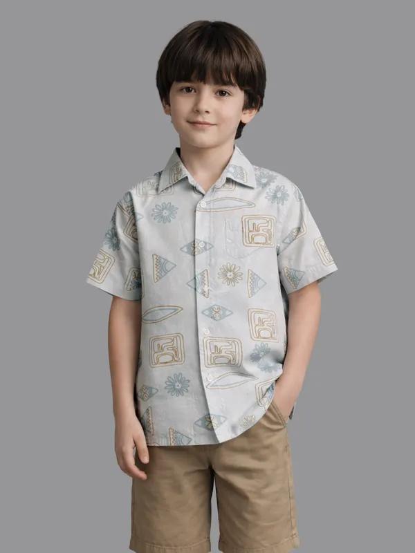 Cotton_Blue_Casual_Printed_Shirt