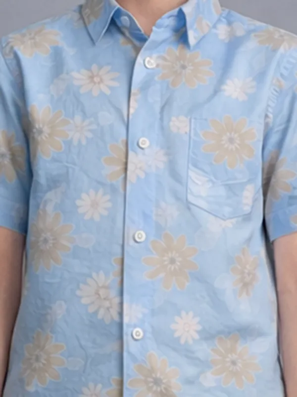 Blue_Floral_Printed_Shirt_For_Boys