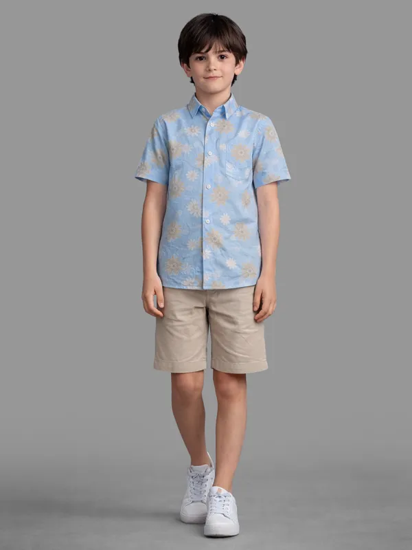 Blue_Floral_Printed_Shirt_For_Boys