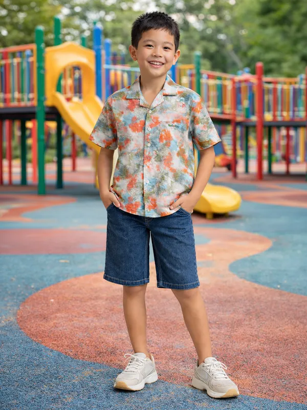 Casual_Cotton_Half_Sleeves_Shirt