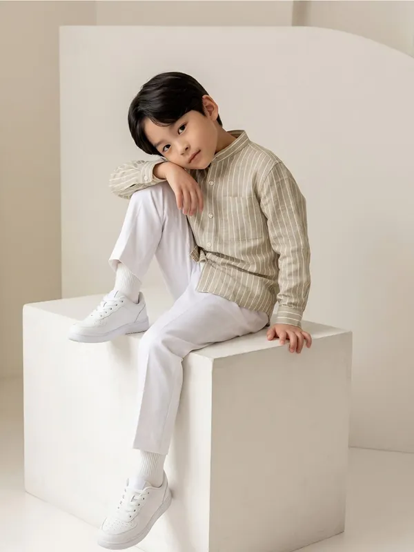 Boy_Beige_Stripped_Shirt