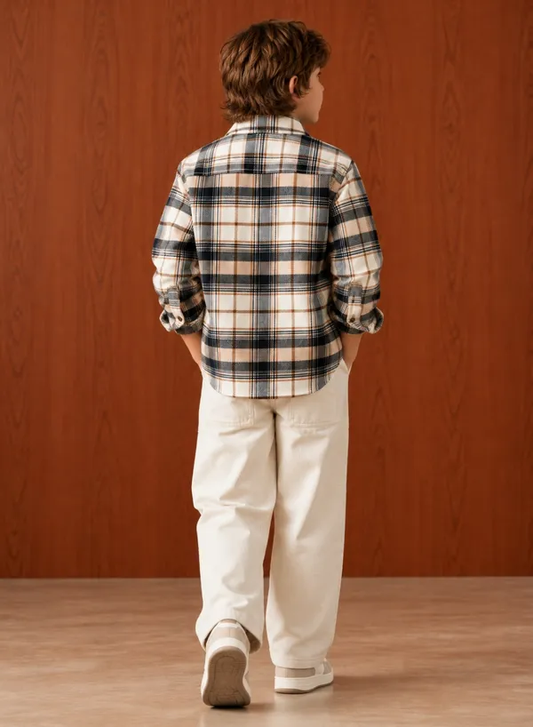 Beige_Checked_Casual_Shirt_for_Boys